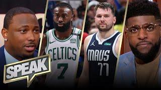 Is Luka to blame for Mavs Game 3 loss did Jaylen Brown prove he is Celtics best player?  SPEAK