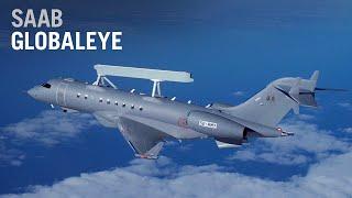 SAAB GlobalEye Surveillance Aircraft Debuts at Dubai Airshow Based on Bombardier Global 6000 – AIN