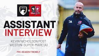  Kevin Nicholson post Weston-super-Mare A  Exeter City Football Club