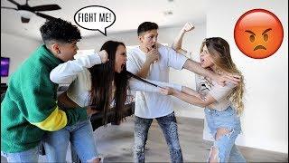 ARGUING IN FRONT OF OUR BOYFRIENDS PRANK *BAD IDEA* W JATIE VLOGS