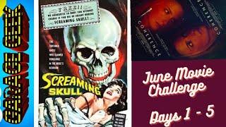 June Movie-A-Day Challenge - Entries 1 - 5 #JuneMovieChallenge