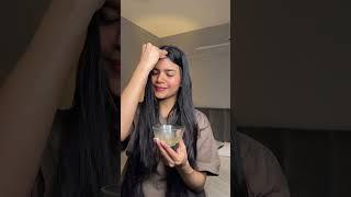 HAIR OILING ROUTINE FOR LONG HAIR  How I Oil My Hair For Hair Growth #shorts #ytshorts