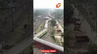 Train Accident in Odisha  Baleshwar train Accident 2023 #otv #kalingatv #shortsvideo #shorts