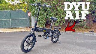 This Small Folding E-Bike Is Fun  DYU A1F Review