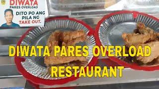 Vlog #1038 First Time To Dine In At Diwata Pares Overload Restaurant Pasay City  Trending Foods