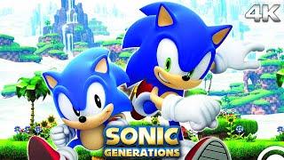 SONIC GENERATIONS All Cutscenes Full Game Movie 4K 60FPS