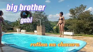 rotina na chácara #piscina #bbb