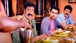 Ram Pothineni  Raghu Babu And Brahmaji Telugu Interesting Movie Comedy Scene    Telugu Hits