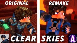 CLEAR SKIES FIGHT SCENE REMAKE - Minecraft Animation  Animations Insider