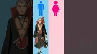 Naruto Akatsuki Gender Swap  #shorts