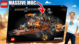 Huge LEGO Misfortunes Keep Ninjago MOC...