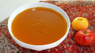 طرز تهیه مارمالاد سیب خوش عطر و طعم و آسان با آشپزی معصومه،Apple Marmalade Recipe