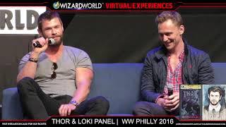 THOR & LOKI PANEL from PHILADELPHIA 16