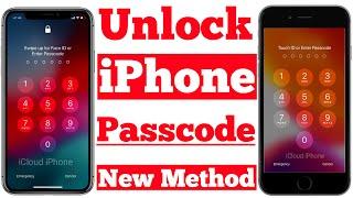 Unlock All Models iPhone Passcode Without Computer  How To Unlock iPhone Passcode