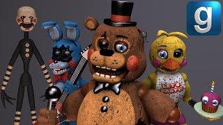 Gmod FNAF  Review  Brand New FNAF 2 Withered Toy Animatronics Pill Pack