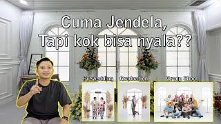 TUTORIAL BUAT FOTO JENDELA DI KACA TAPI BISA MENYALA PUTIH 