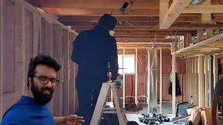 ഞങ്ങളുടെ വീടിന്റെ basement പണി തുടങ്ങി   Our basement renovation in Canada