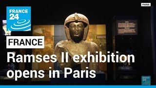 Major exhibition in Paris showcases sarcophagus of Ramses II • FRANCE 24 English