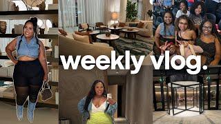 WEEKLY VLOG Meg THEE Stallion Rooftop Bar & Try On