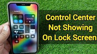 How to Fix Control Center Not Showing on the Lock Screen 2024