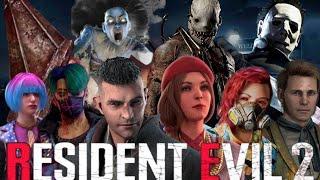 Dead By Daylight Characters in Raccoon City - Resident Evil 2 Remake