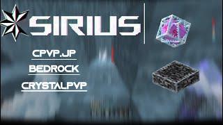 Bedrock CrystalPvP on Cpvp jp ft Sirius