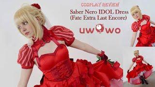 Cosplay review Saber Nero Idol Dress Fate Extra Last Encore from UWOWO