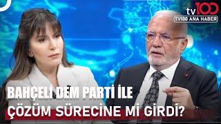 Bahçeli İle DEM Parti Arasındaki Buzlar Eriyor Mu?  Kübra Par İle tv100 Ana Haber - Mustafa Elitaş