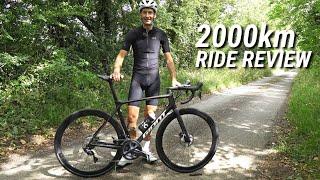 2000km Giant TCR Advanced Pro Disc 2021 Ride Review Update - The good and the not so good