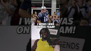 This made Tyreek say “Damn I wish I was on his team”   #nfl #tombrady #tyreekhill