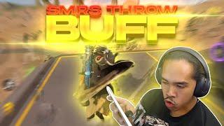 SMRS THROW BUFF GAMEPLAY IN CODM BATTLE ROYALE