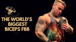 Paige Dumars The World Biggest Biceps FBB  fbb muscles
