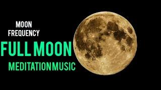 Full moon meditation music december 2023 210 42hz moon frequency lunar healing manifestation