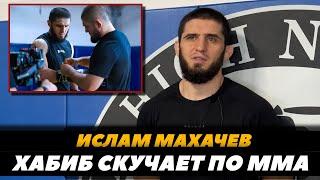 Ислам Махачев Хабиб скучает по ММА  Махачев - Порье  FightSpaceMMA