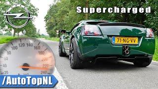 250HP OPEL SPEEDSTER 2.2 SUPERCHARGED 0-200 & SOUND by AutoTopNL