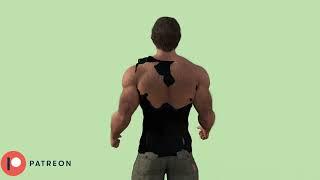 Male Muscle Growth Tarnformation Animation Episode 23