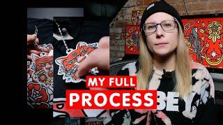 How I created a Video Ad for StickerApp  Behind the Scenes  My Full Process