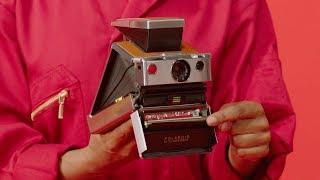 How to install a film shield for folding Polaroid cameras