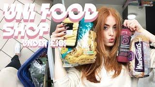 WEEKLY UNI FOOD SHOP UNDER £18  MsRosieBea