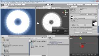Ring with variable width Unity 5 particle effect tutorial with subtitle