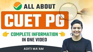 क्या CUETPG से Ph.D. admissions भी होंगे?  CUET PG Complete Information and Details  Aditi mam