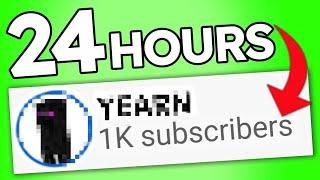 I get 1000 subscribers in just 24 hours