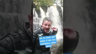 Discovering a waterfall near the town where I grew up in Scotland