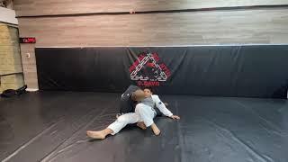 Dad vs. Son 6 minute Jiu Jitsu roll - Part 1.
