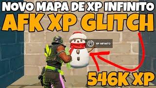 NOVO MAPA DE XP INFINITO NA NOVA TEMPORADA DO FORTNITEGLITCH INSANO DE XP AFK NA TEMPORDA 3*546k*