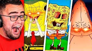 Every HORRIFYING SPONGEBOB Video Reaction