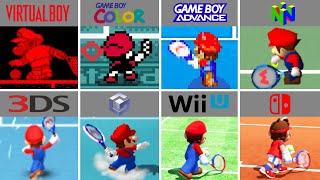 Mario Tennis Series - VB vs GBC vs GBA vs N64 vs 3DS vs GameCube vs Wii U vs Switch