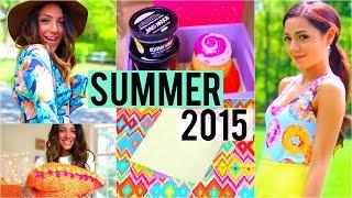 Summer 2015 DIY room decor make-up tricks + essentials