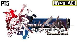 Lets Play Romancing SaGa Minstrel Song Remastered PT05 Livestream