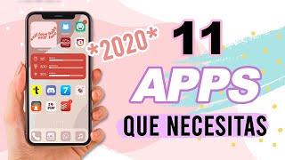 LAS 11 MEJORES APLICACIONES QUE NECESITAS EN TU CELULAR *2020*  Jimena Aguilar